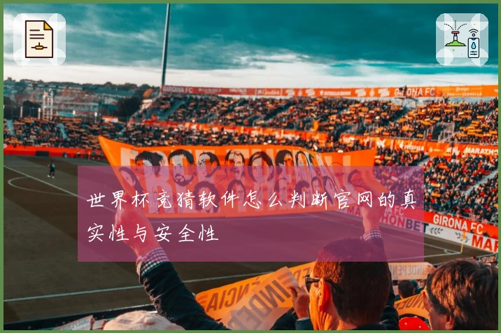 世界杯竞猜软件怎么判断官网的真实性与安全性
